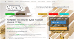 Desktop Screenshot of myslik.cz